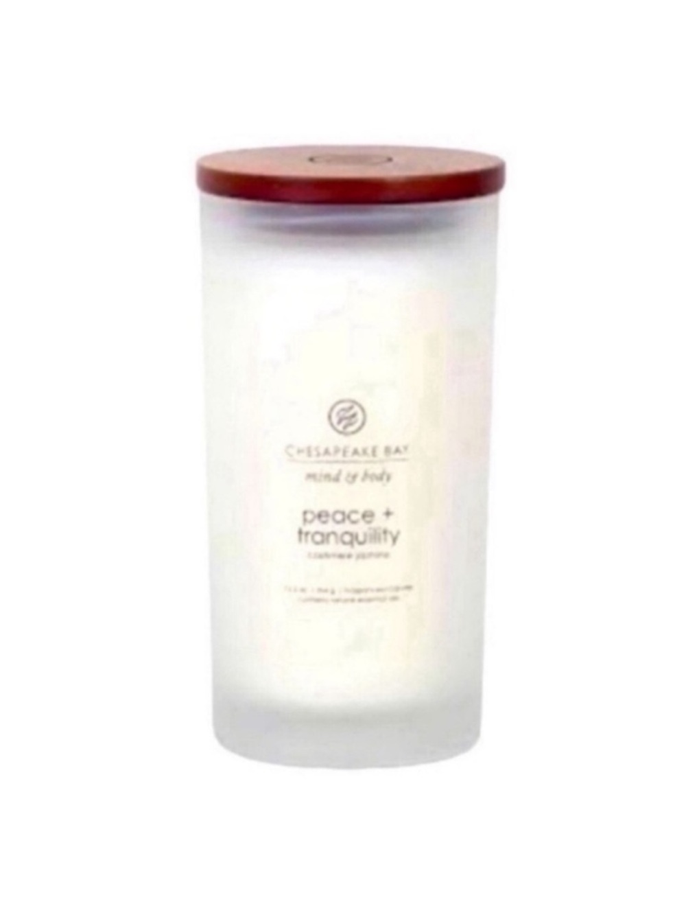 New Chesapeake Bay Mind and Body Peace and Tranquility Cashmere Jasmine Candle